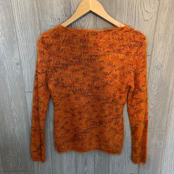 Sapi Magliere Italian Acrylic Faux Fur Sweater - Picture 6 of 9